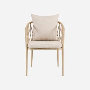 silla-eloise-metal-restaurantes-terraza-respaldo-asiento-cojin-01 Silla Eloise de estructura metálica para restaurantes y cafeterías. Respaldo tejido y asiento de cojín. Ideal tanto para interiores como exteriores (terrrazas).